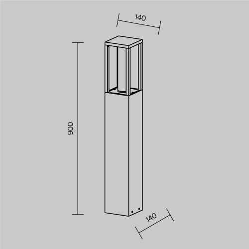 Ландшафтный светильник Outdoor O480FL-L12B3K1 Ландшафтный светильник Outdoor O480FL-L12B3K1