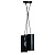 Подвесной светильник Burn Black Adilux 3789