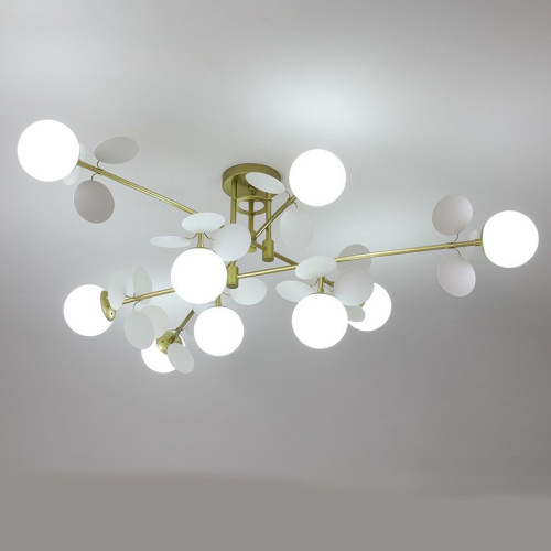 Потолочная Люстра Matisse B D80 Gold White By Imperiumloft
