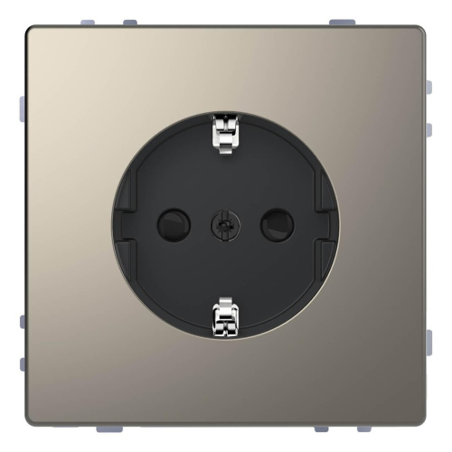 Розетка Schneider Electric Merten D-Life 16A с/з и шторками MTN2300-6050 Розетка Schneider Electric Merten D-Life 16A с/з и шторками MTN2300-6050