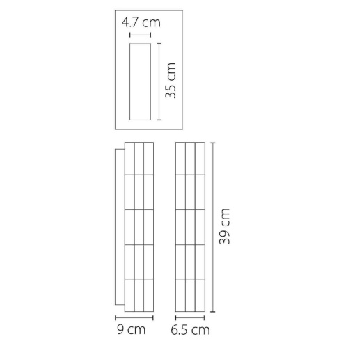 Настенный светильник Osgona Limpio 722620