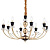 Подвесная люстра Ideal Lux Vanity SP8 206622 Подвесная люстра Ideal Lux Vanity SP8 206622