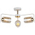 Потолочная люстра Illumico IL8248-3COU-79 WH GD