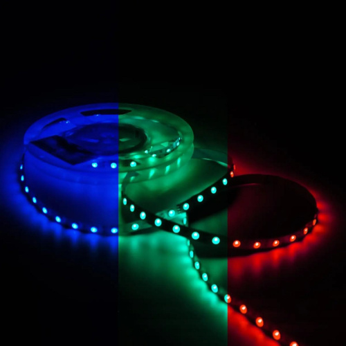 Светодиодная лента Gauss 10W/m 60LED/m 5050SMD разноцветный 3M BT041 Светодиодная лента Gauss 10W/m 60LED/m 5050SMD разноцветный 3M BT041