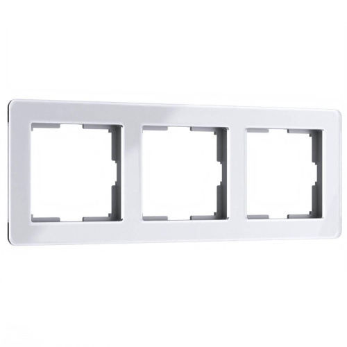 Рамка Werkel Acrylic на 3 поста белый W0021712 4690389184871 Рамка Werkel Acrylic на 3 поста белый W0021712 4690389184871