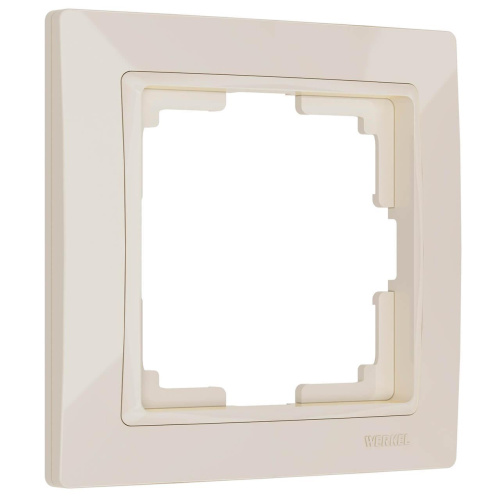 Рамка на 1 пост Werkel Snabb basic слоновая кость W0012003 4690389161179 Рамка на 1 пост Werkel Snabb basic слоновая кость W0012003 4690389161179