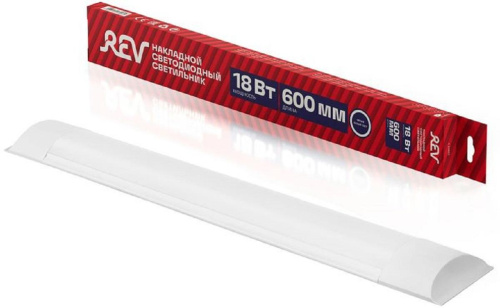 Настенно-потолочный светодиодный светильник REV SPO118 Line 18 Вт 6500K 28908 1 Настенно-потолочный светодиодный светильник REV SPO118 Line 18 Вт 6500K 28908 1
