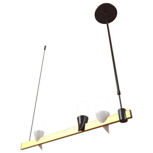 Подвесная светодиодная люстра Loft IT Whisper 1028-3BL Подвесная светодиодная люстра Loft IT Whisper 1028-3BL