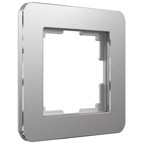 Рамка Werkel Platinum на 1 пост алюминий W0012606 4690389184413 Рамка Werkel Platinum на 1 пост алюминий W0012606 4690389184413