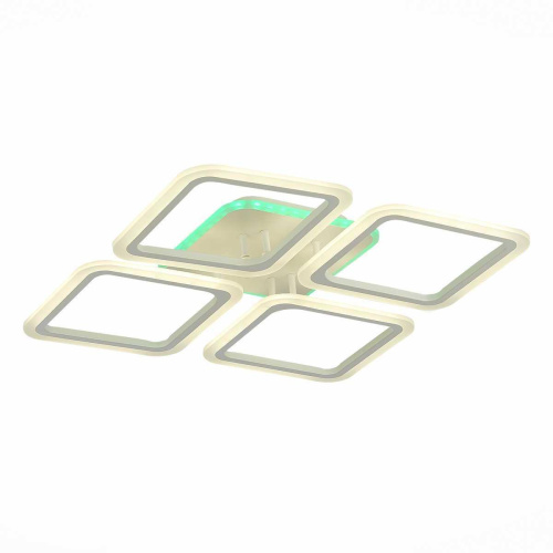 Потолочная светодиодная люстра Evoled Qutro SLE200452-04RGB Потолочная светодиодная люстра Evoled Qutro SLE200452-04RGB