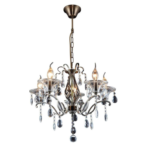 Подвесная люстра Toplight Zoe TL7220D-05AB Подвесная люстра Toplight Zoe TL7220D-05AB