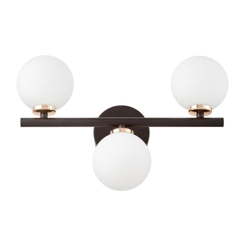 Настенный светильник Lumina Deco Marsiada LDW 6033-3 BK+F.GD Настенный светильник Lumina Deco Marsiada LDW 6033-3 BK+F.GD