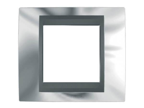 Рамка 1-постовая Schneider Electric Unica Top MGU66.002.210 Рамка 1-постовая Schneider Electric Unica Top MGU66.002.210