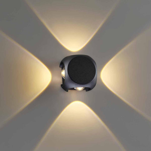 Уличный настенный светодиодный светильник Odeon Light Hightech Miko 4222/8WL Уличный настенный светодиодный светильник Odeon Light Hightech Miko 4222/8WL