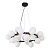 Подвесная люстра Lumina Deco Marsiada LDP 6033-25 BK+GD