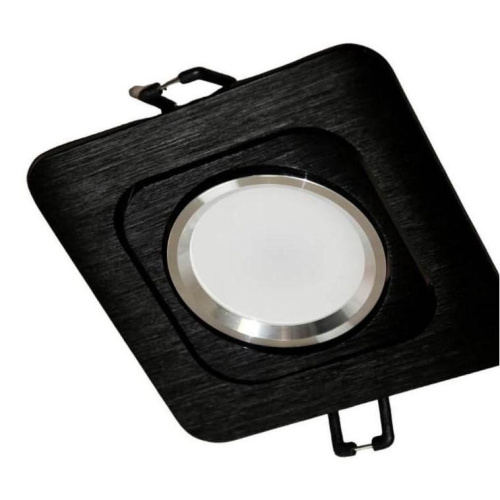 Встраиваемый светильник Lumina Deco Moka LDC 8063-SS-L98*W98 BK+SL Встраиваемый светильник Lumina Deco Moka LDC 8063-SS-L98*W98 BK+SL