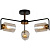 Потолочная люстра Illumico IL8248-3COU-79 BK GD