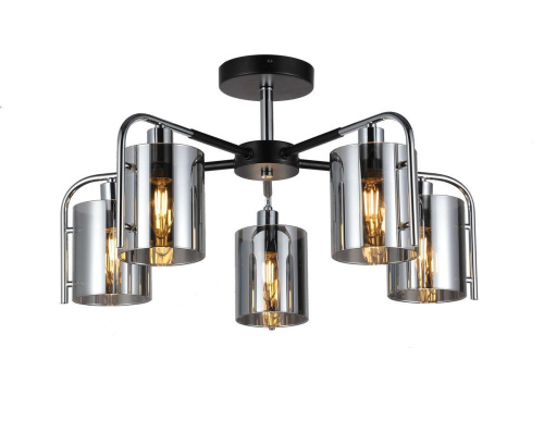 Потолочная люстра Escada Elegant 671/5P Chrome Потолочная люстра Escada Elegant 671/5P Chrome