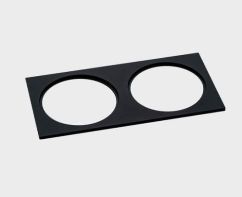 Рамка декоративная Italline IT02-QRS2 black Рамка декоративная Italline IT02-QRS2 black