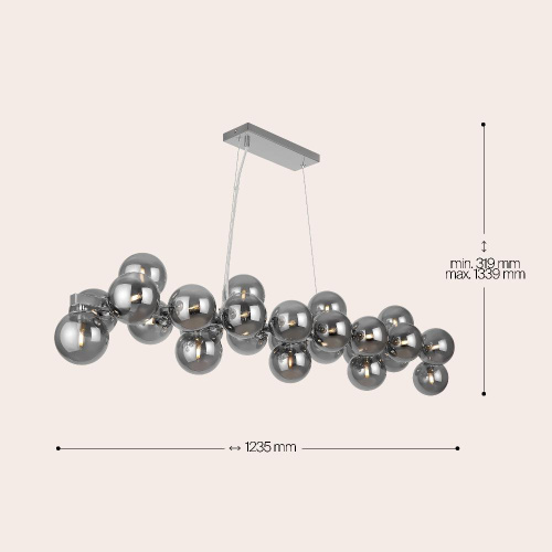 Подвесная люстра Maytoni Dallas MOD547PL-25CH Подвесная люстра Maytoni Dallas MOD547PL-25CH