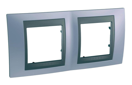 Рамка 2-постовая Schneider Electric Unica Top MGU66.004.298 Рамка 2-постовая Schneider Electric Unica Top MGU66.004.298