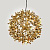 Люстра Tezani Argent Suspension Pendant Lamp 85 Gold D50 By Imperiumloft