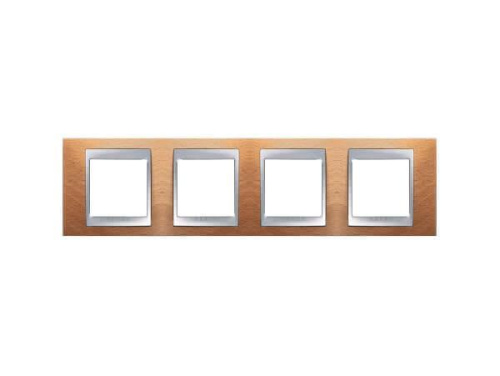 Рамка 4-постовая Schneider Electric Unica Top MGU66.008.0M2 Рамка 4-постовая Schneider Electric Unica Top MGU66.008.0M2