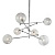 Люстра Globe Mobile 6 chrome