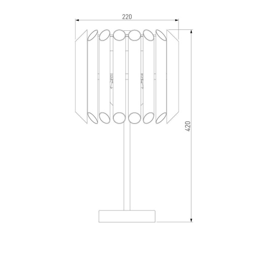 Настольная лампа Bogates Castellie 01106/3
