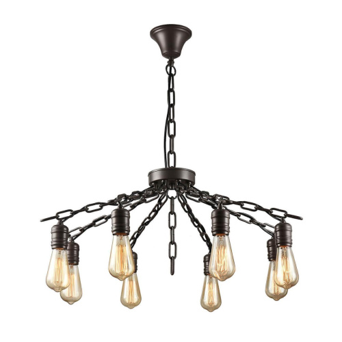 Подвесная люстра Toplight Kristen TL1181H-08BK Подвесная люстра Toplight Kristen TL1181H-08BK