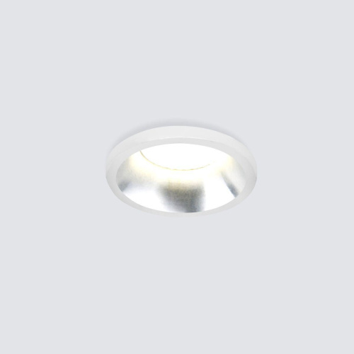 Встраиваемый светодиодный светильник Elektrostandard 15269/LED белый/сатин никель a056020 Встраиваемый светодиодный светильник Elektrostandard 15269/LED белый/сатин никель a056020