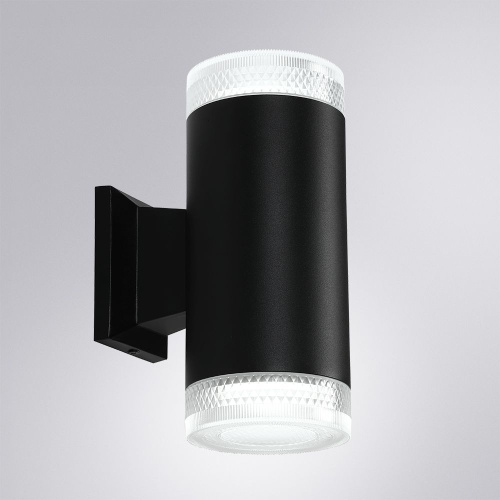 Уличный настенный светильник Arte Lamp Piautos A1926AL-2BK Уличный настенный светильник Arte Lamp Piautos A1926AL-2BK