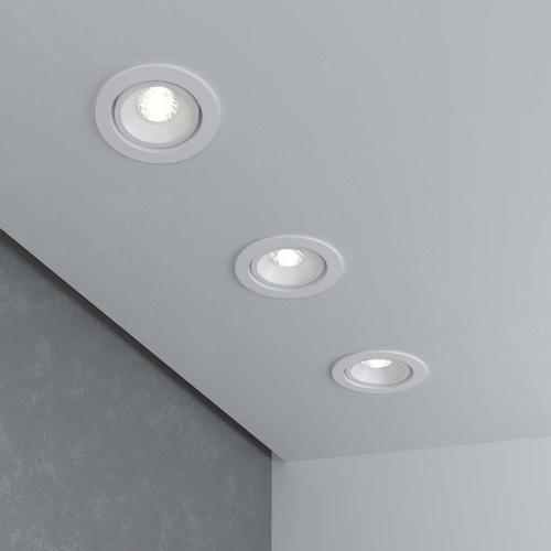 Встраиваемый светодиодный светильник Elektrostandard 15267/LED 7W 4200K белый/белый a055721 Встраиваемый светодиодный светильник Elektrostandard 15267/LED 7W 4200K белый/белый a055721