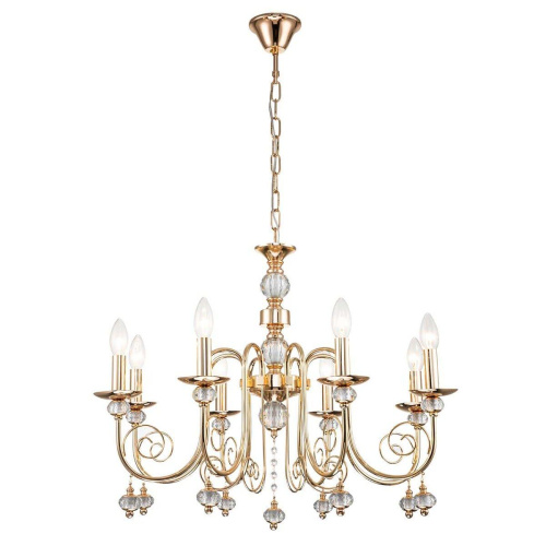 Подвесная люстра Escada Shine 678/8PL Gold Подвесная люстра Escada Shine 678/8PL Gold
