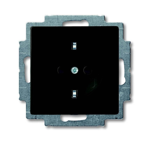 Розетка ABB Basic55 Schuko с/з 16A 250V безвинтовой зажим chateau-черный 2CKA002011A6142 Розетка ABB Basic55 Schuko с/з 16A 250V безвинтовой зажим chateau-черный 2CKA002011A6142
