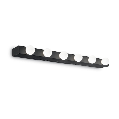 Настенный светильник Ideal Lux Prive AP6 Nero 159508 Настенный светильник Ideal Lux Prive AP6 Nero 159508