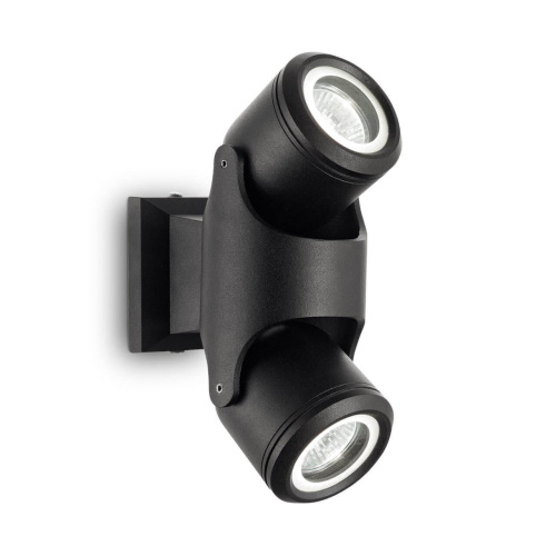 Уличный настенный светильник Ideal Lux Xeno AP2 Nero 129501 Уличный настенный светильник Ideal Lux Xeno AP2 Nero 129501