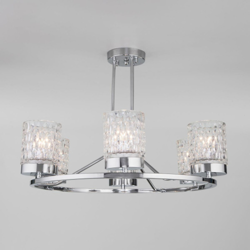Потолочная люстра Eurosvet Calle 60127/6 хром Потолочная люстра Eurosvet Calle 60127/6 хром