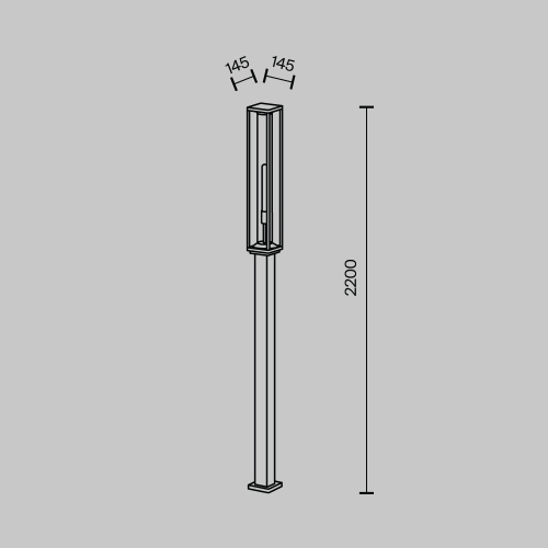 Ландшафтный светильник Outdoor O452FL-01GF3 Ландшафтный светильник Outdoor O452FL-01GF3