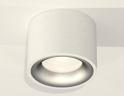 Комплект накладного светильника Ambrella light XS7510023 SWH/MCH белый песок/хром матовый (C7510, N7013) Комплект накладного светильника Ambrella light XS7510023 SWH/MCH белый песок/хром матовый (C7510, N7013)