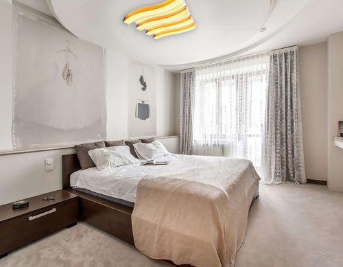 Потолочный светодиодный светильник Ambrella light Orbital Parrus FP2424 WH 120W+72W D700*690 Потолочный светодиодный светильник Ambrella light Orbital Parrus FP2424 WH 120W+72W D700*690