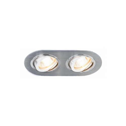 Встраиваемый светильник Elektrostandard 1061/2 MR16 SL серебро a036418 Встраиваемый светильник Elektrostandard 1061/2 MR16 SL серебро a036418