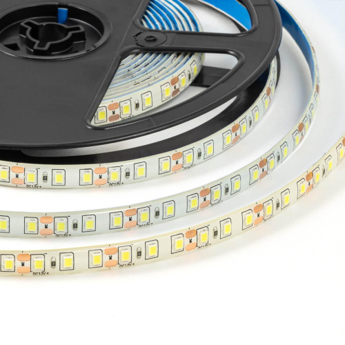 Светодиодная лента OGM 9,6W/m 120LED/m 2835SMD холодный белый 5M LSE-261 Светодиодная лента OGM 9,6W/m 120LED/m 2835SMD холодный белый 5M LSE-261