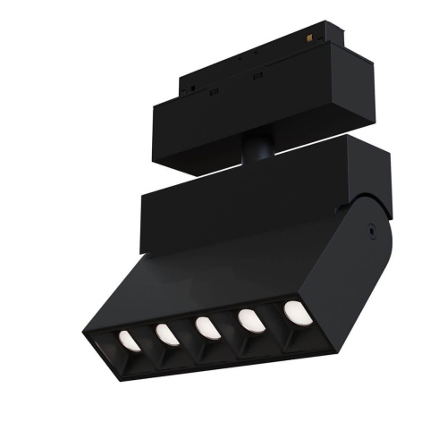 Трековый светодиодный светильник для магнитного шинопровода Maytoni Track lamps TR015-2-10W3K-B Трековый светодиодный светильник для магнитного шинопровода Maytoni Track lamps TR015-2-10W3K-B