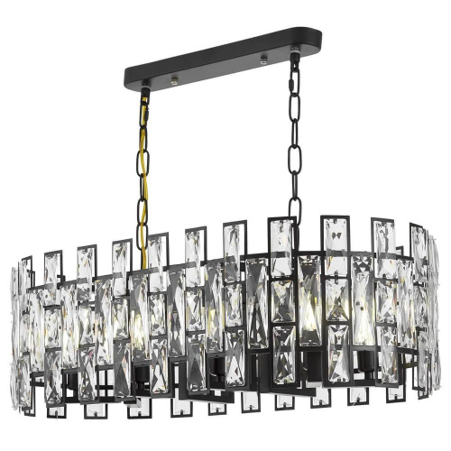 Подвесная люстра Lumina Deco Florina LDP 7041-700-PR BK Подвесная люстра Lumina Deco Florina LDP 7041-700-PR BK