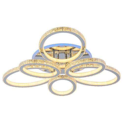 Потолочная светодиодная люстра Profit Light 8033/3+3 CHR Потолочная светодиодная люстра Profit Light 8033/3+3 CHR