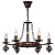 Подвесная люстра Arte Lamp Cartwheel A4550LM-6CK