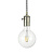 Подвесной светильник Ideal Lux Doc SP1 Brunito 163109