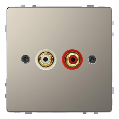 Аудиорозетка Schneider Electric Merten D-Life MTN4350-6050 Аудиорозетка Schneider Electric Merten D-Life MTN4350-6050