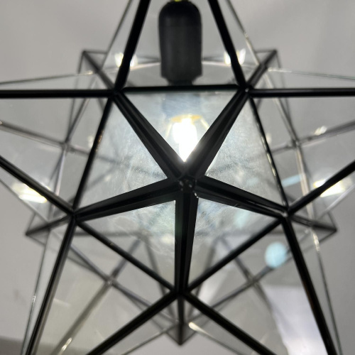 Люстра Black Star Clear Glass 40 См By Imperiumloft Люстра Black Star Clear Glass 40 См By Imperiumloft
